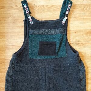 Kavu Inspired Fleece Bib Overalls